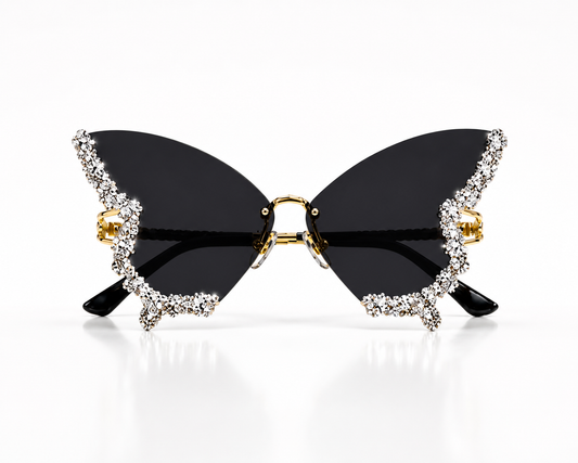 Diamond Butterfly Sunglasses