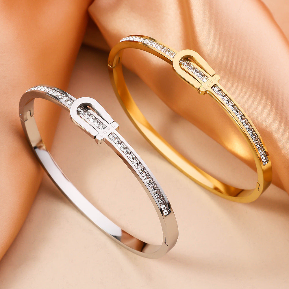 Gold Plated Charm Bracelet