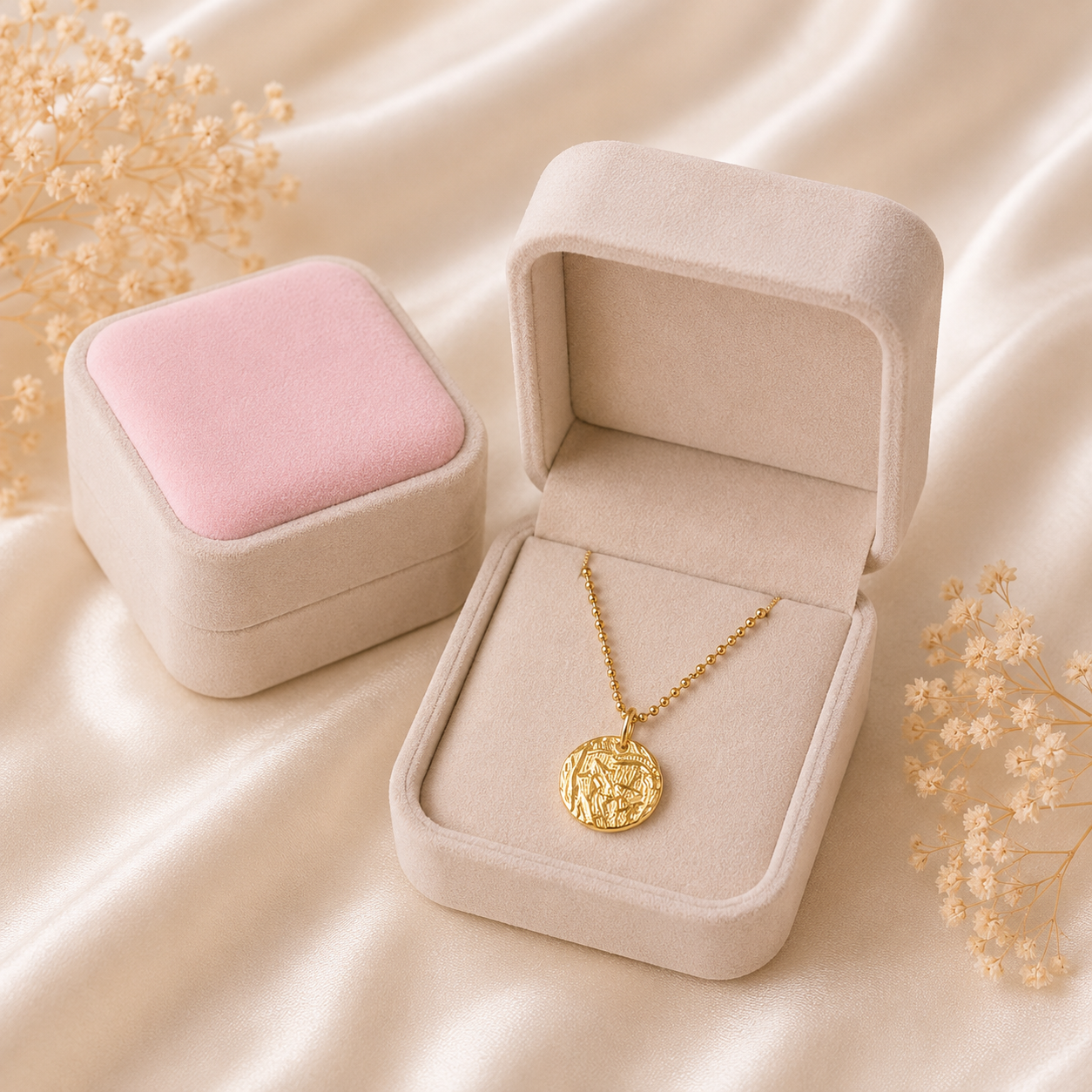Nova Gold — 18K Gold-Plated Sterling Silver Sculptural Necklace