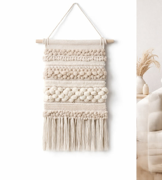 Boho Wall Decor – Handmade Style Neutral Tones
