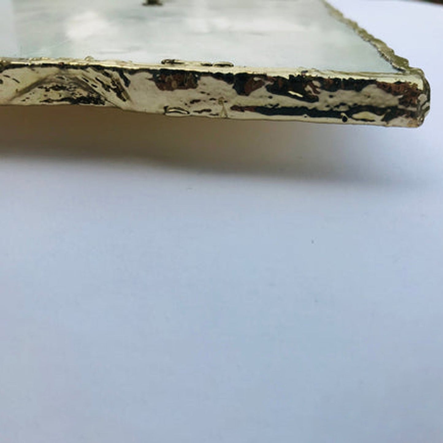 White Marble Large Wall Clock/Personalised Momento